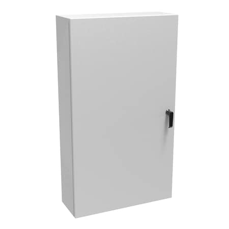 Hammond 3 Point Latch with Handle Electrical Enclosures, 42 in H, 8 in D, 24 in W EN4SD42248LG